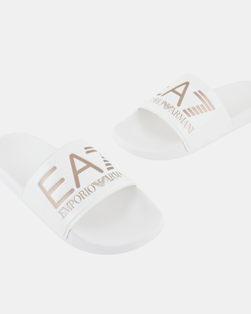 Sandalias Chancletas Mujer EA7 Blanco 7X000108 AF15118