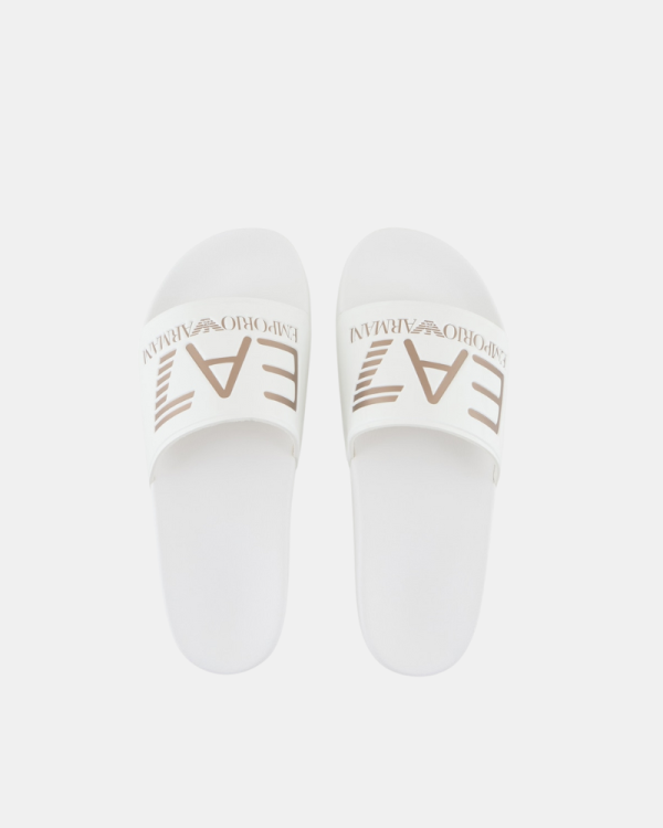 Sandalias Chancletas Mujer EA7 Blanco 7X000108 AF15118