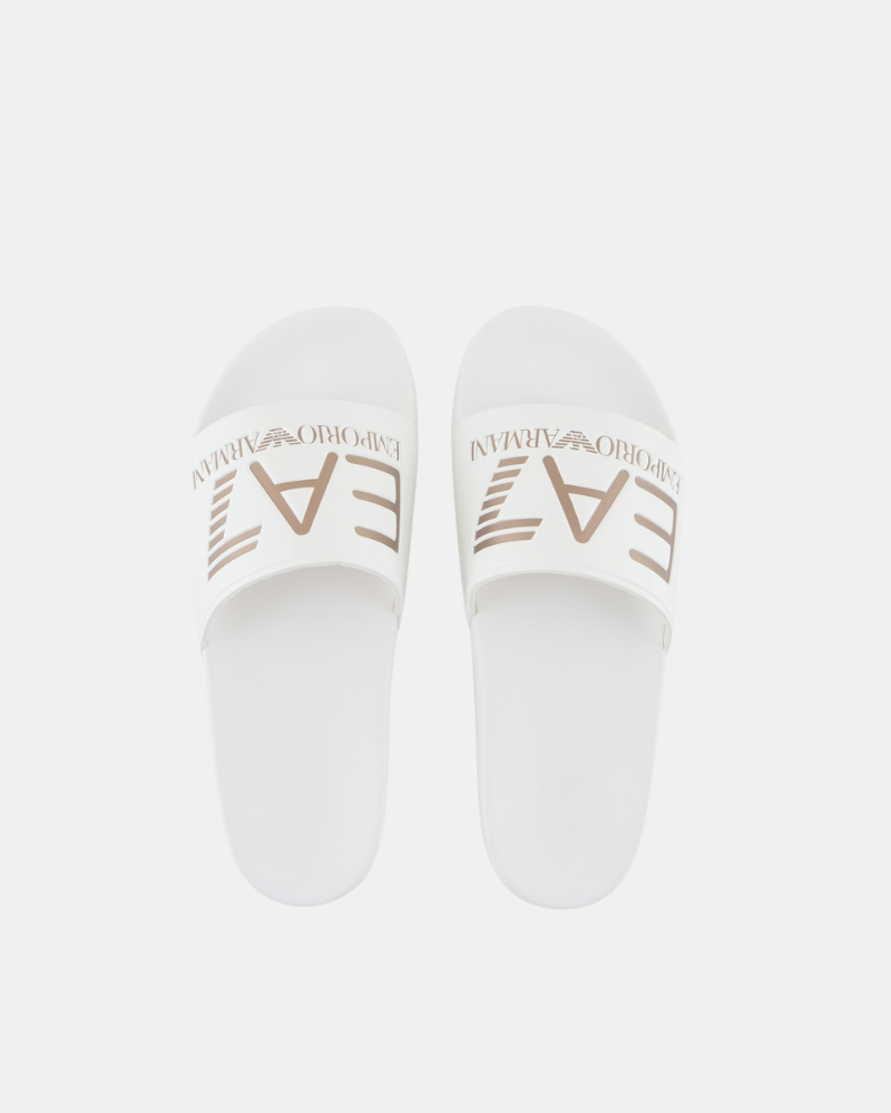 Sandalias Chancletas Mujer EA7 Blanco 7X000108 AF15118