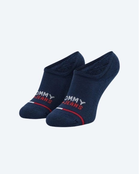 Meias Curtas Homem TOMMY HILFIGER Azul 701218958