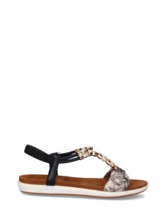EXE F8043 30A Sandalias Mujer Negro