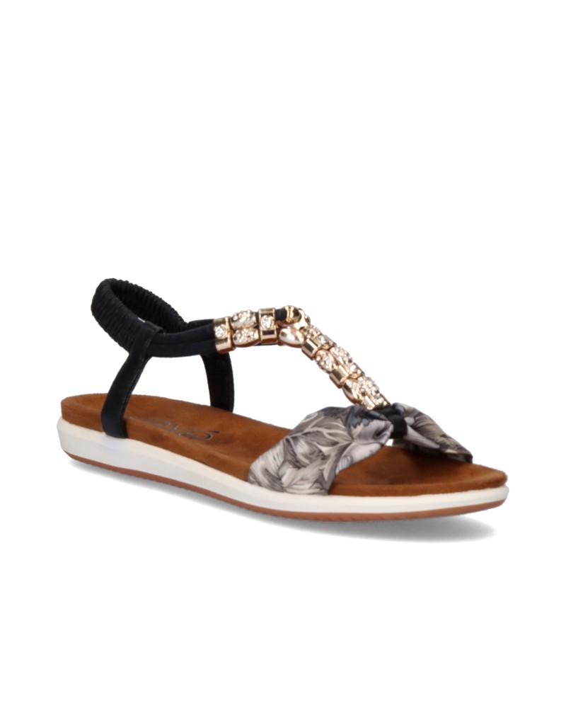 EXE F8043 30A Sandálias Mulher Preto