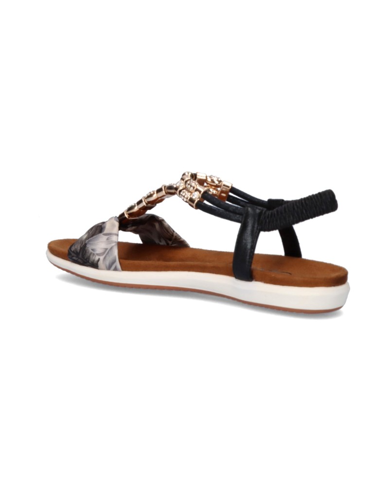 EXE F8043 30A Sandalias Mujer Negro