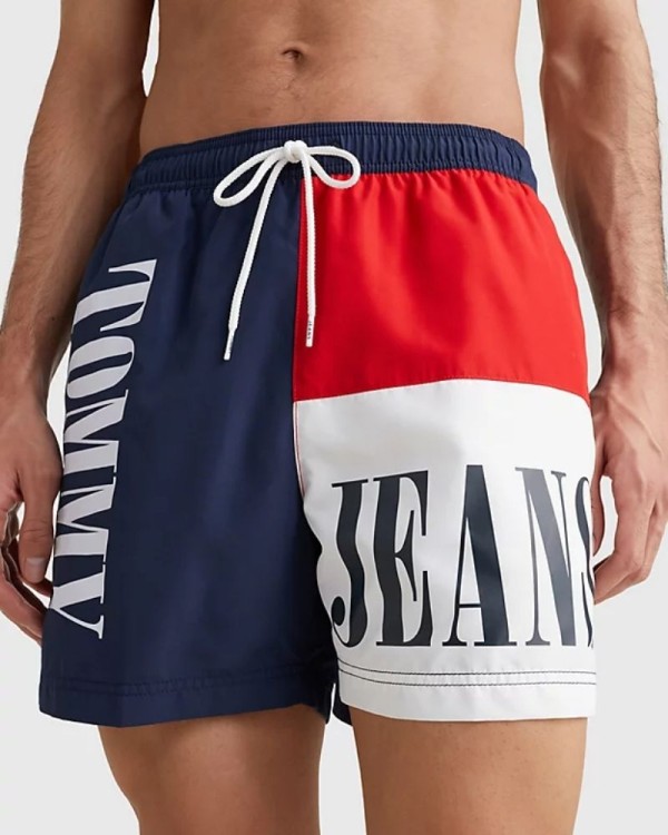TOMMY HILFIGER UM0UM01753C87 Calções de Banho Homem Multicolor