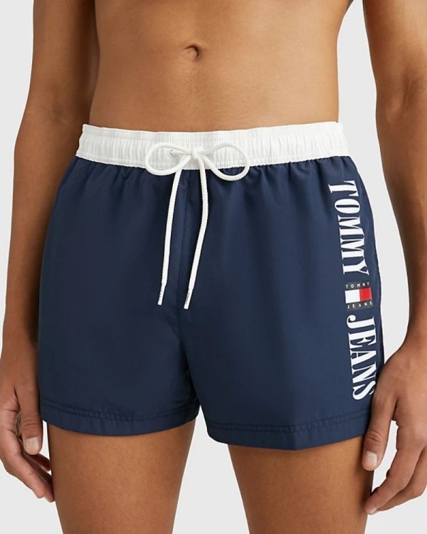 TOMMY HILFIGER UM0UM02755C87 Roupa de banho Homem Azul