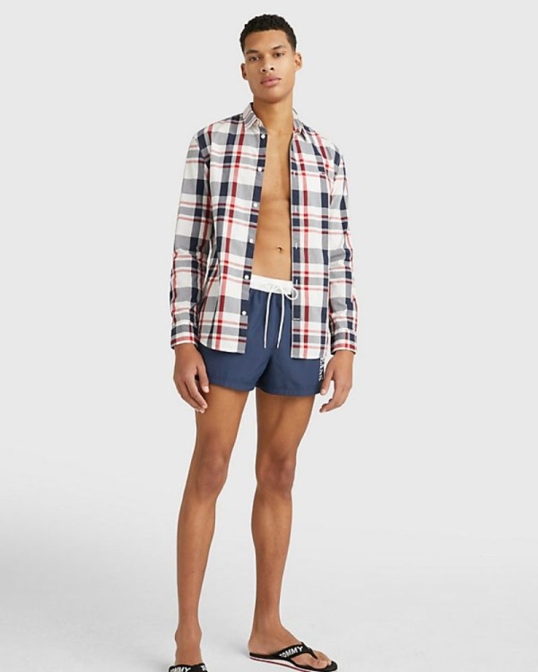 TOMMY HILFIGER UM0UM02755C87 Roupa de banho Homem Azul