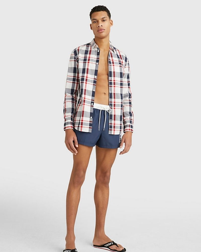 TOMMY HILFIGER UM0UM02755C87 Roupa de banho Homem Azul
