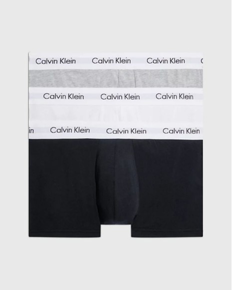 Cuecas Boxer Homem CALVIN KLEIN Multicolor 0000U2664G 3P LR TRUNK