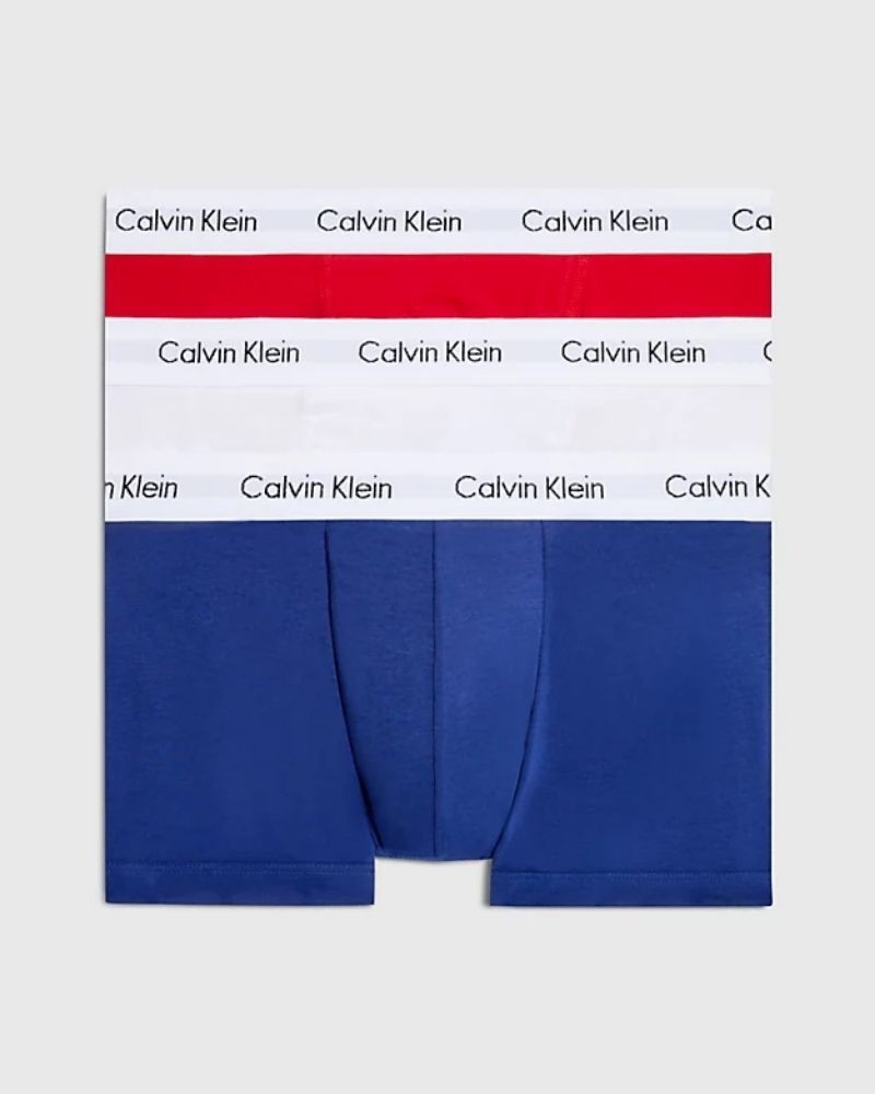 Cuecas Boxer Homem CALVIN KLEIN Multicolor 0000U2664G 3P LR TRUNK