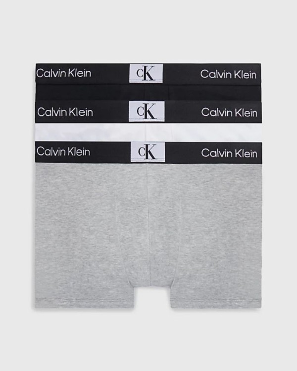 Cuecas Boxer Hombre CALVIN KLEIN Multicolor 000NB3528A6H3 TRUNK 3PK