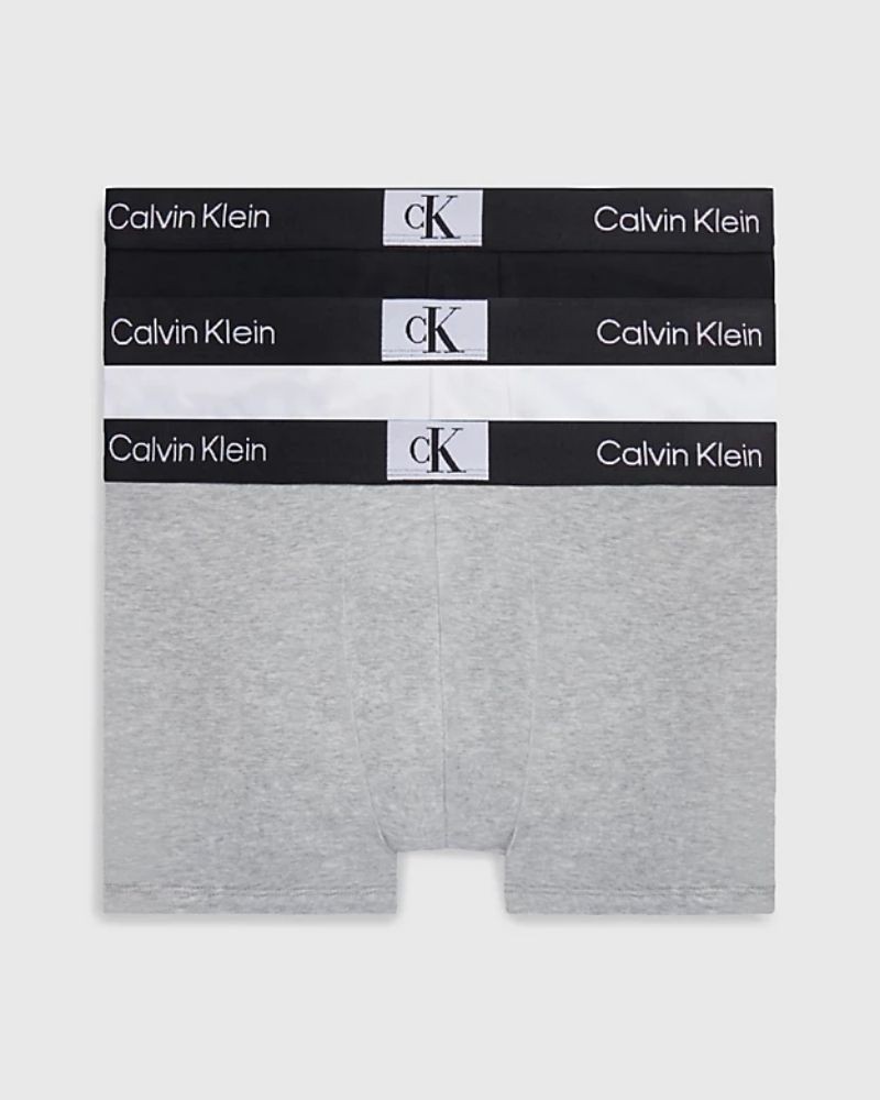 Cuecas Boxer Hombre CALVIN KLEIN Multicolor 000NB3528A6H3 TRUNK 3PK