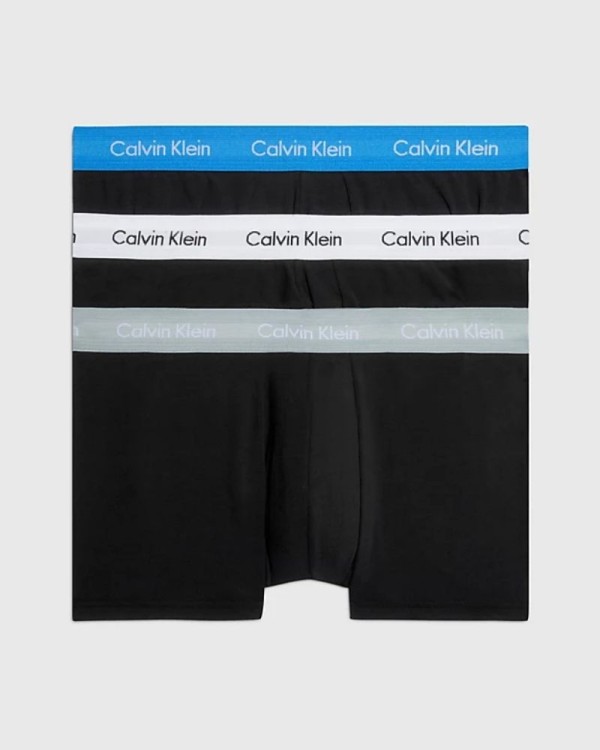  Ropa interior Boxer Hombre CALVIN KLEIN Negro 0000U2664GCAZ LOW RISE TRUNK 3PK