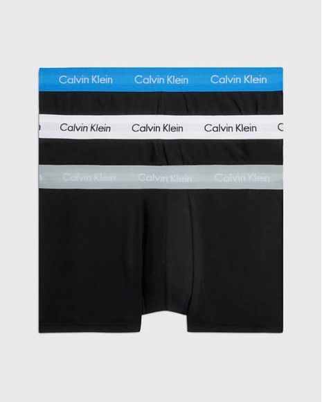  Ropa interior Boxer Hombre CALVIN KLEIN Negro 0000U2664GCAZ LOW RISE TRUNK 3PK