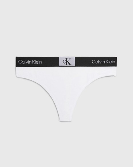  Ropa interior Partes de abajo Mujer CALVIN KLEIN Blanco 000QF7221E100 MODERN THONG