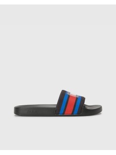 Sandálias Chinelos Homem TOMMY HILFIGER Preto EM0EM01111BDS