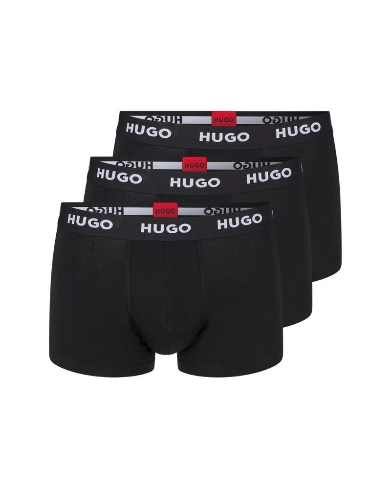 Cuecas Boxer Homem HUGO Preto 50469786