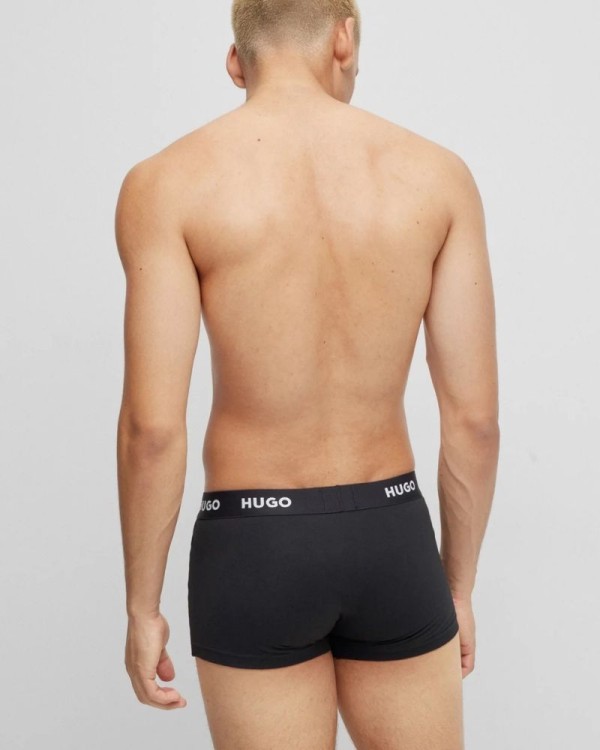 Cuecas Boxer Homem HUGO Preto 50469786
