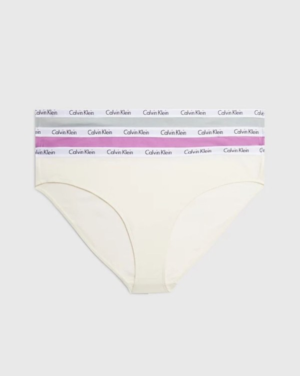  Ropa interior Partes de abajo Mujer CALVIN KLEIN Multicolor 000QD3588E BIKINI 3PK