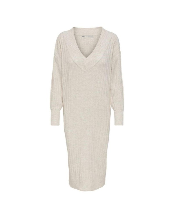  Vestidos  Manga larga Mujer ONLY Beige 15236372 NEW TESSA