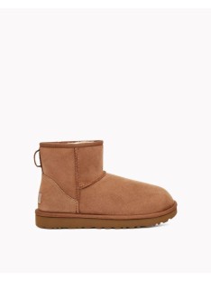 Botas de Pele Australiana Mulher UGG Castanho 1016222 CLASSIC MINI
