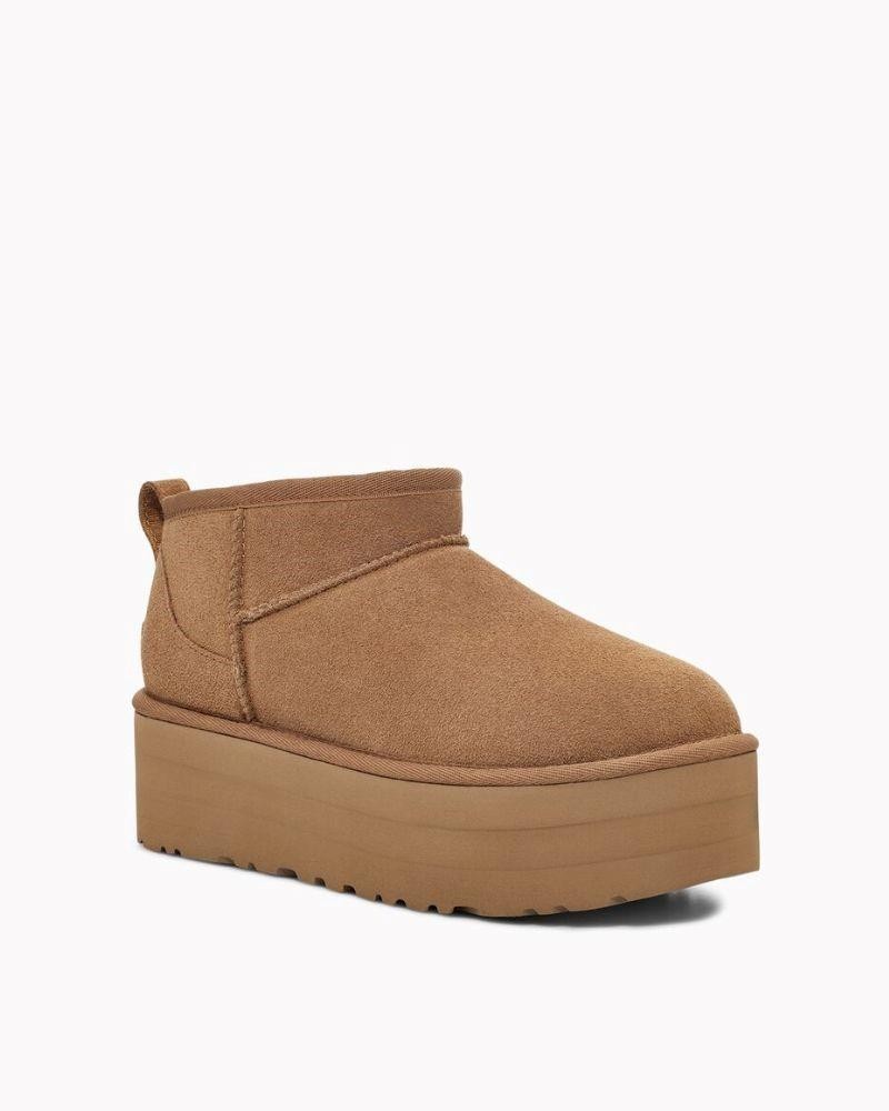 Botas de Pelelo Australiano Mulher UGG Castanho 1135092 CLASSIC ULTRA MINI