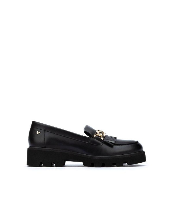 MARTINELLI HERMOSILLA 1568 A665P1 Zapatos Mocasines Mujer Negro Made In Spain.