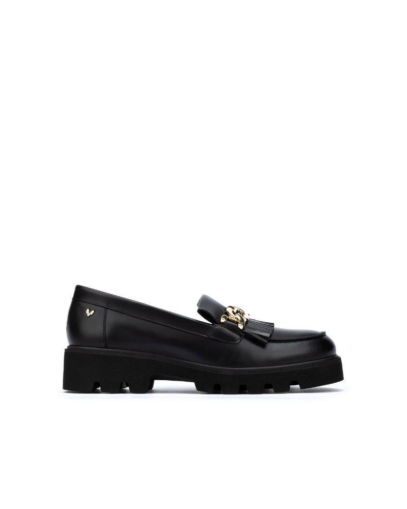 MARTINELLI HERMOSILLA 1568 A665P1 Zapatos Mocasines Mujer Negro Made In Spain.
