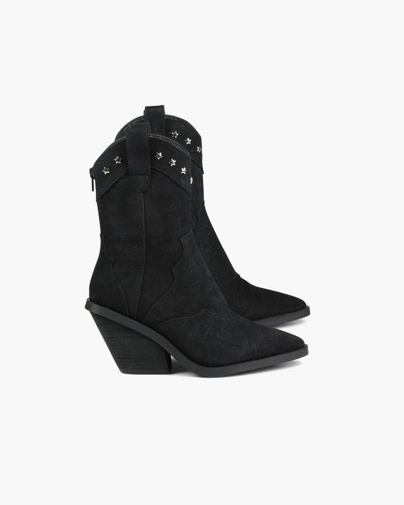 Botas Cowboy Mim WAKANA Feminino Preto