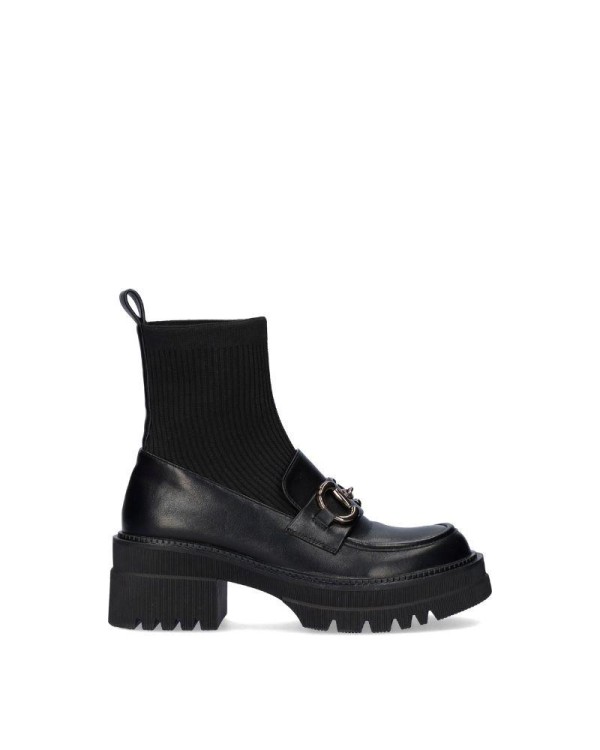  Zapatos Mocasines Mujer EXE Negro B079 H227