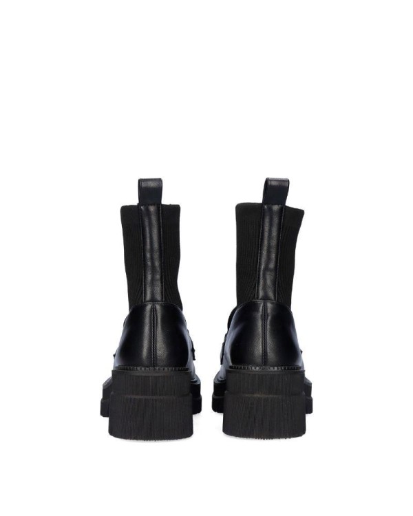  Zapatos Mocasines Mujer EXE Negro B079 H227