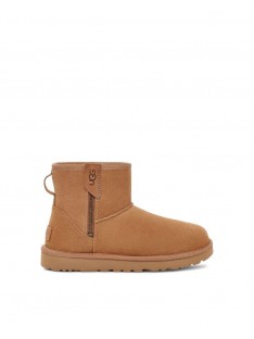 Botas UGG Australianas de pelelo Mulher Castanho 1151230 MINI BAILEY ZIP