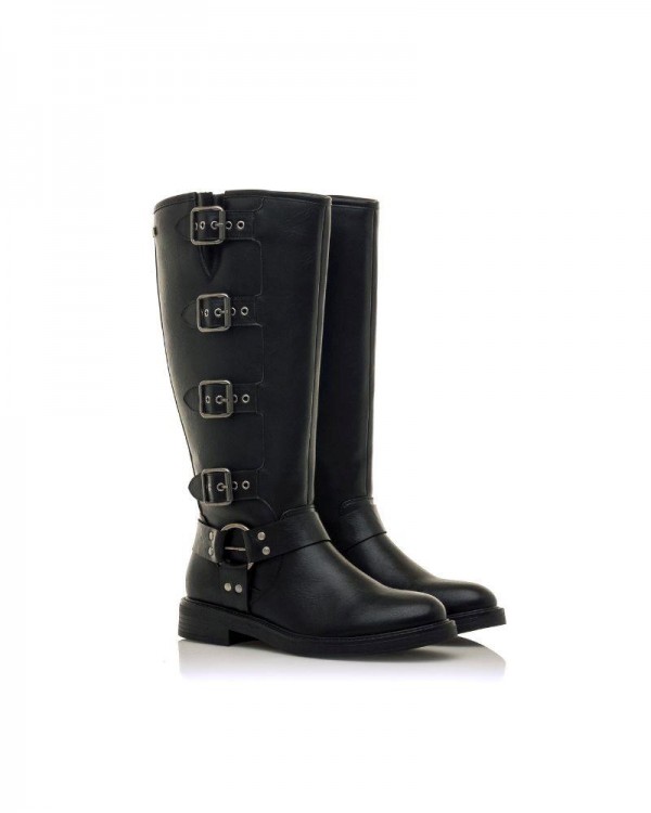 Botas Altas Mulher MUSTANG Preto 59562 BRUNA