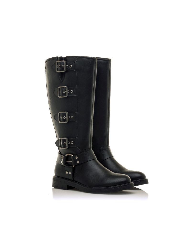  Botas Altas Mujer MUSTANG Negro 59562 BRUNA