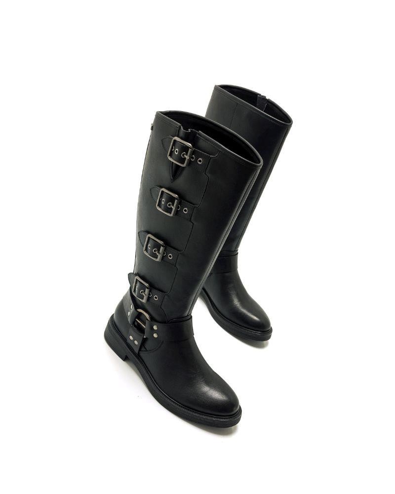  Botas Altas Mujer MUSTANG Negro 59562 BRUNA