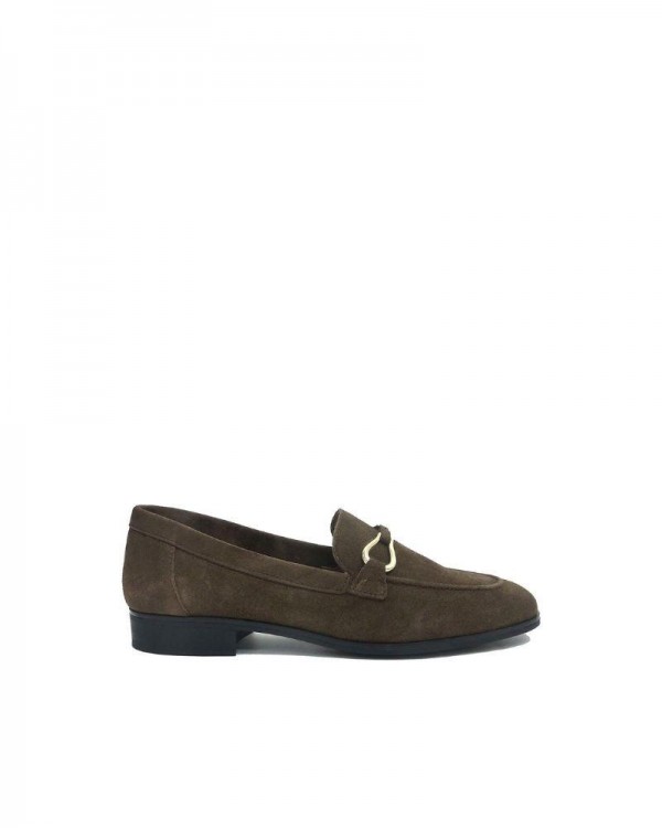  Zapatos Mocasines Mujer RKS Marrón 113130