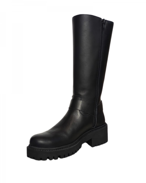 Botas Militares Mulher RKS Preto MOTORA 3 FIVELAS