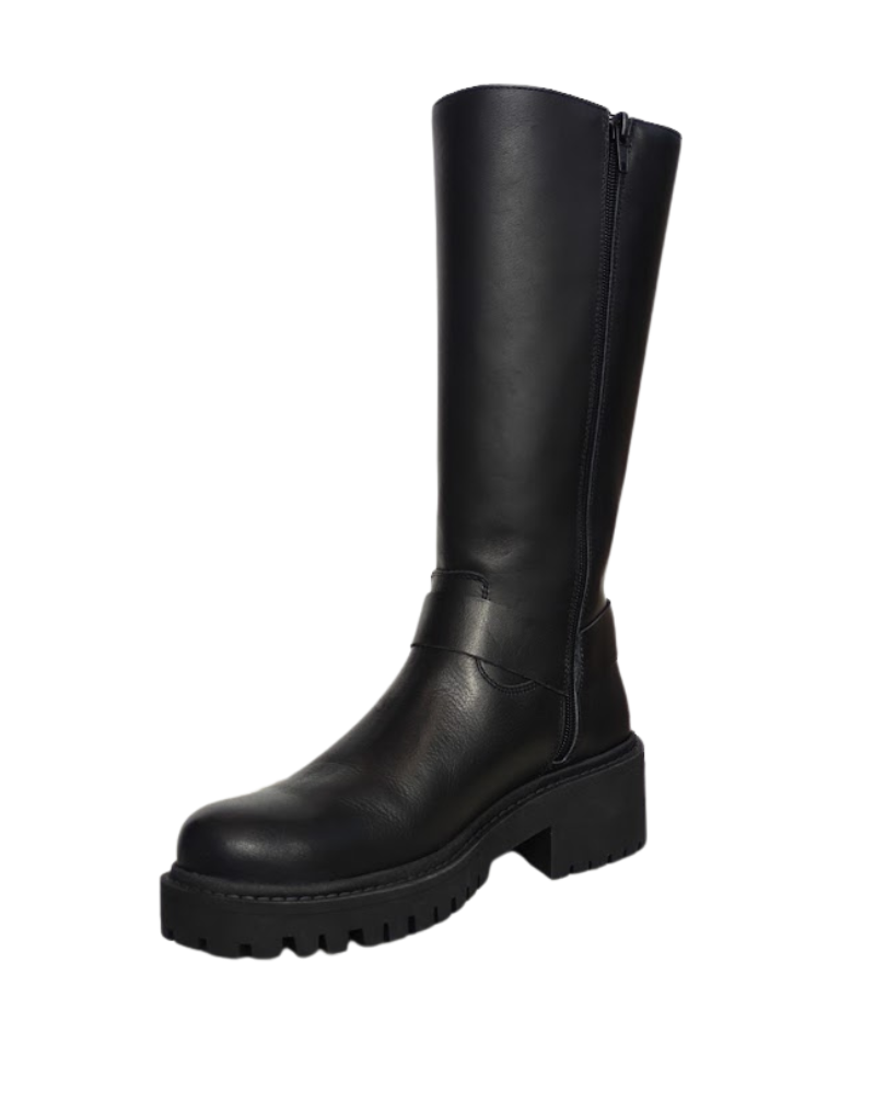 Botas Militares Mulher RKS Preto MOTORA 3 FIVELAS