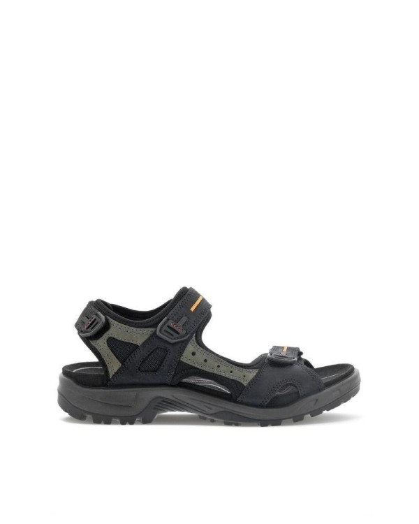  Sandalias Abiertas Chancletas Hombre ECCO Negro 069564 YUCATAN