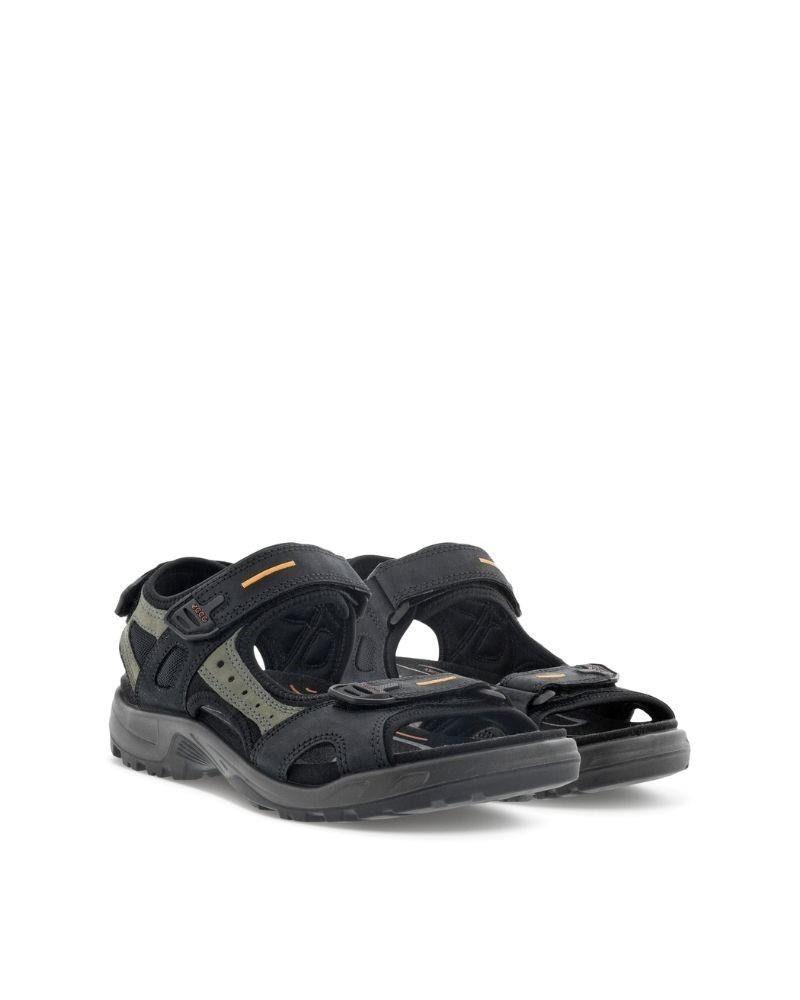 Sandalhas Abertas Chinelos Homem ECCO Preto 069564 YUCATAN