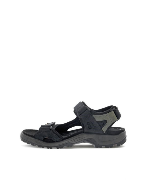 Sandalhas Abertas Chinelos Homem ECCO Preto 069564 YUCATAN