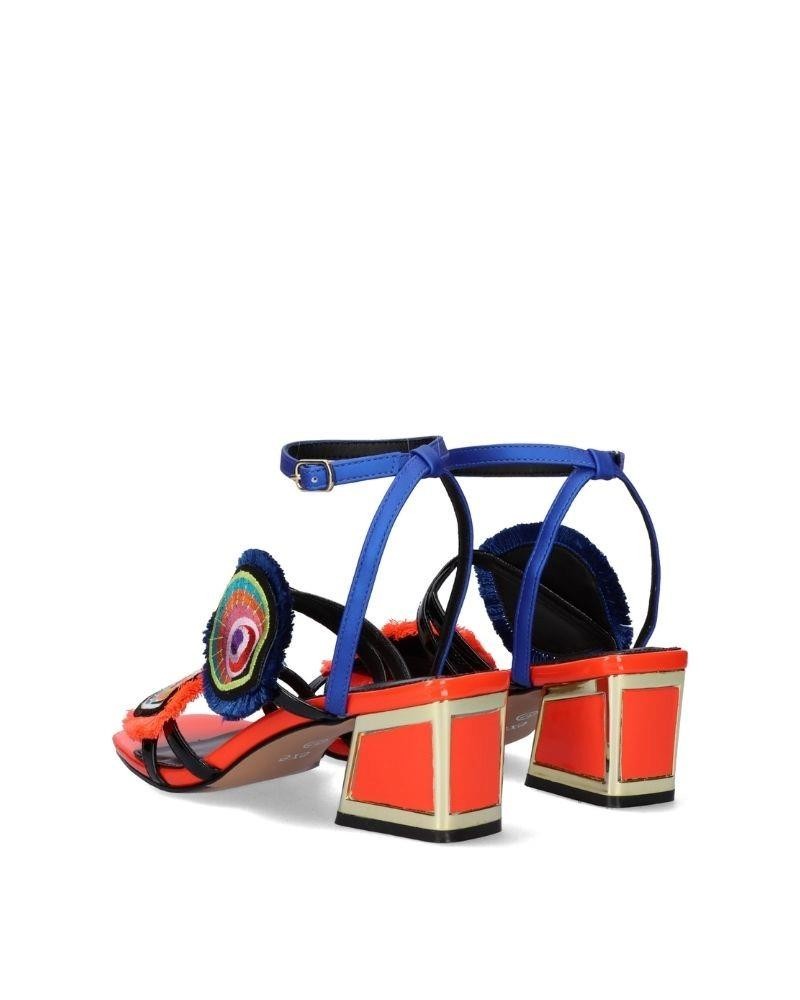 EXE Sandalias Fiesta Abiertas Mujer Coral LUISA 406
