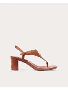 SANDÁLIAS RALPH LAUREN WESTCOTT II Feminino Castanho 802940575002