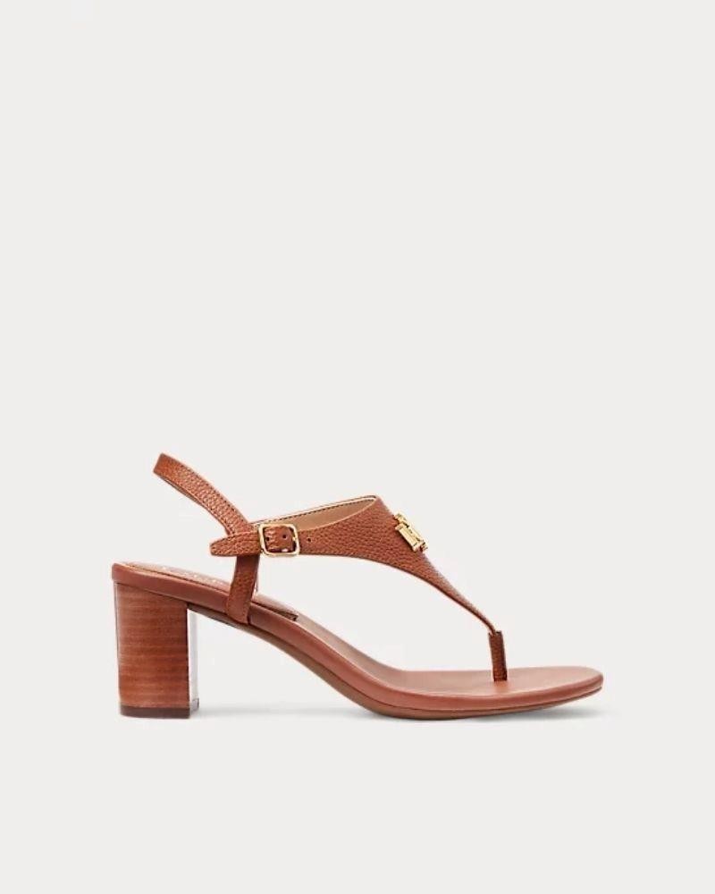 SANDÁLIAS RALPH LAUREN WESTCOTT II Feminino Castanho 802940575002