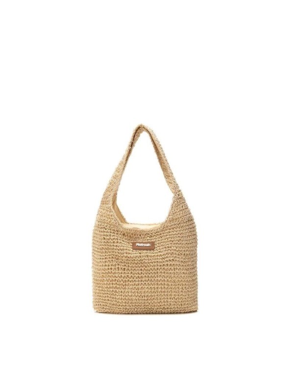 Bolsos de Rafia Mulher REFRESH Bege 183186