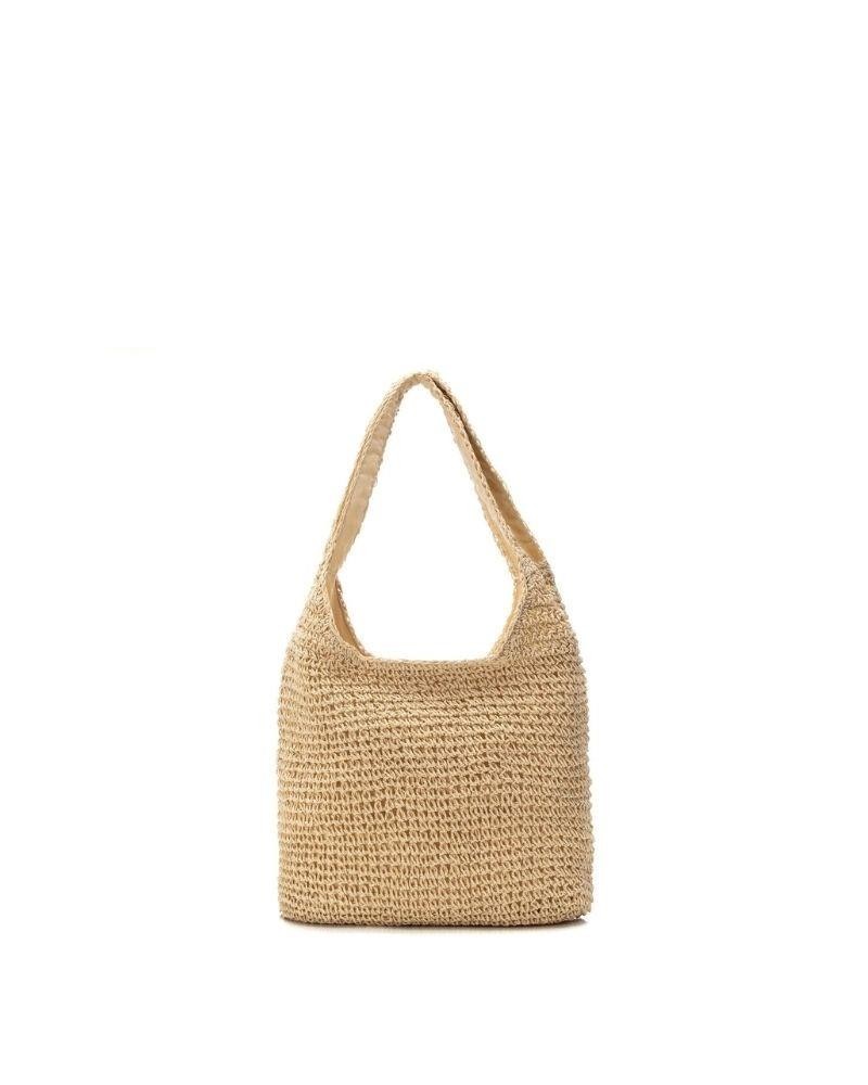 Bolsos de Rafia Mulher REFRESH Bege 183186