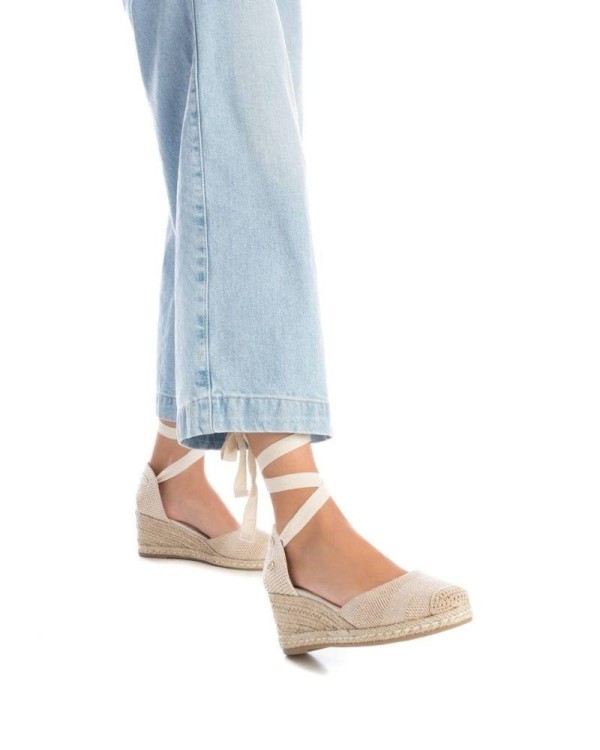 Sandalias Abertas Alpargatas Mulher REFRESH Bege 171748