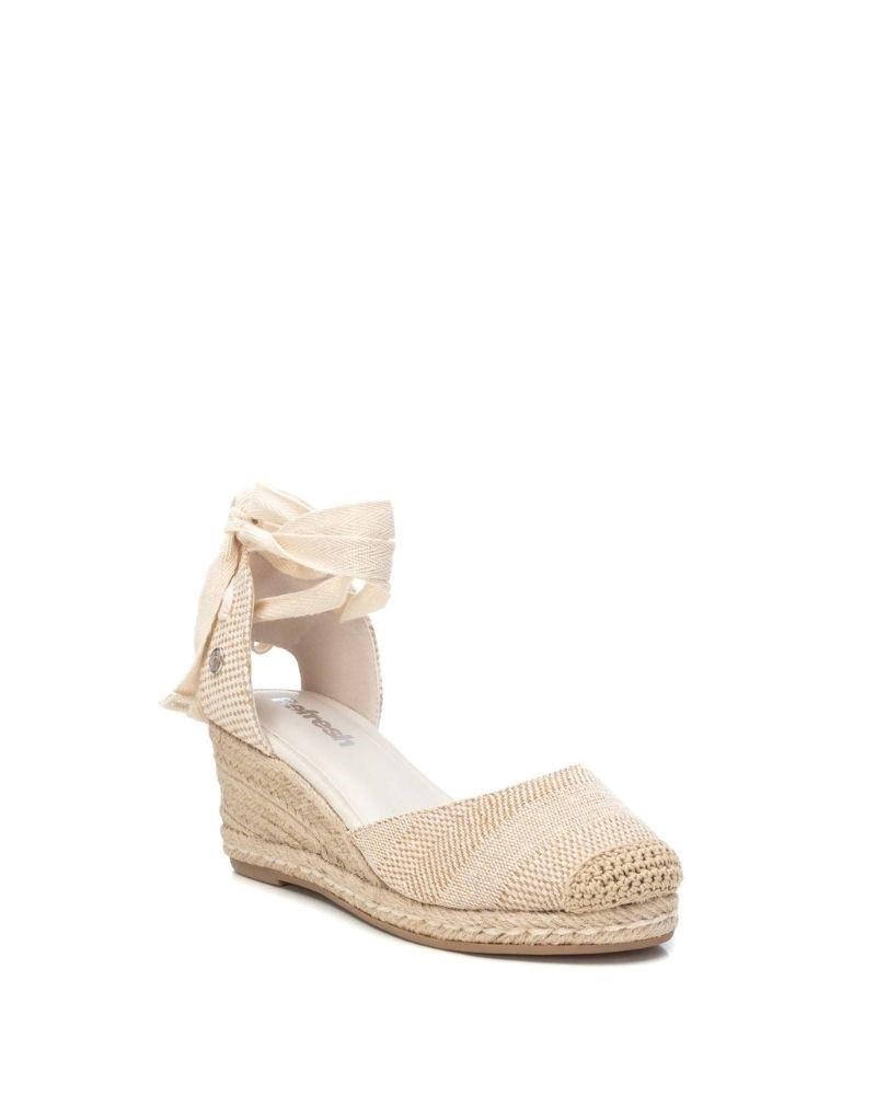  Sandalias Abiertas Alpargatas Mujer REFRESH Beige 171748
