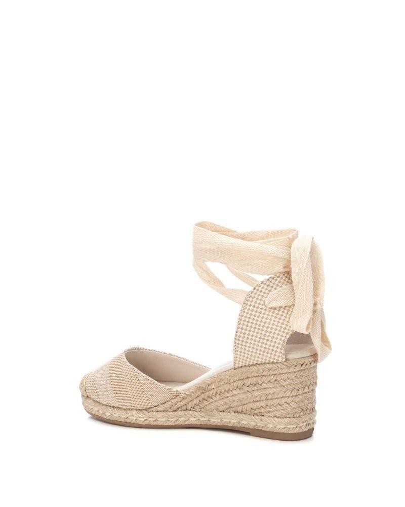  Sandalias Abiertas Alpargatas Mujer REFRESH Beige 171748