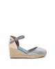  Sandalias Alpargatas Mujer REFRESH Azul 170693