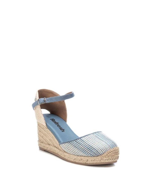  Sandalias Alpargatas Mujer REFRESH Azul 170693